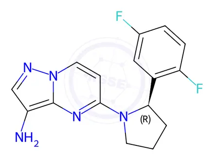 Chemical structure of Larotrectinib Impurity 8