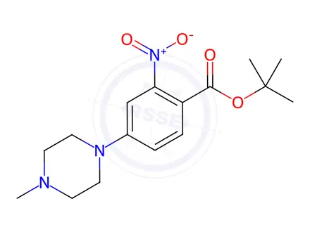 Chemical structure of Tert-Butyl 4-(4-Methylpiperazin-1-Yl)-2-Nitrobenzoate