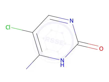Chemical structure of 4-Amino-5-chloropyrimidin-2(1H)-one