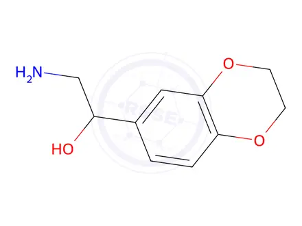 Chemical structure of a-(Aminomethyl)-2,3-dihydro-1,4-benzodioxin-6-methanol HCl