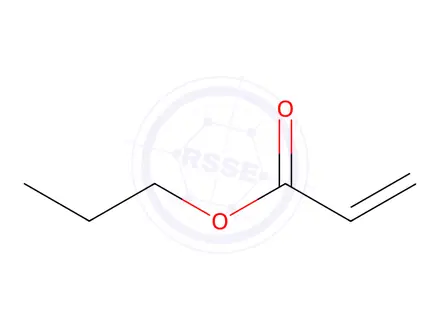 Chemical structure of Propyl Acrylate