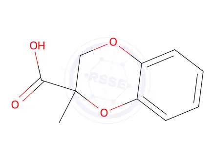 Chemical structure of 2-Methyl-2,3-dihydrobenzo[b][1,4]dioxine-2-carboxylic acid