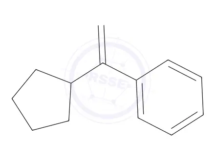 Chemical structure of (1-Cyclopentylvinyl)benzene