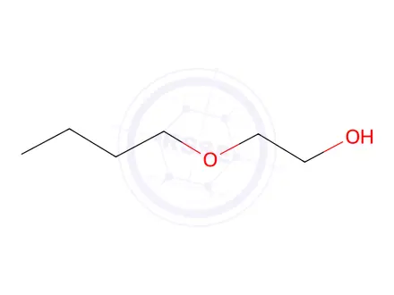 Chemical structure of Ethyleneglycol-monobutyl ether