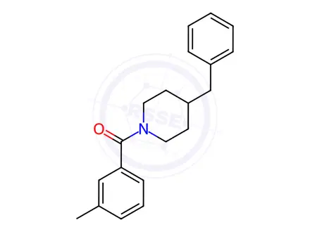 Chemical structure of 4-Benzyl-1-(3-methylbenzoyl)piperidine