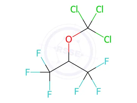 Chemical structure of Sevoflurane Impurity 51