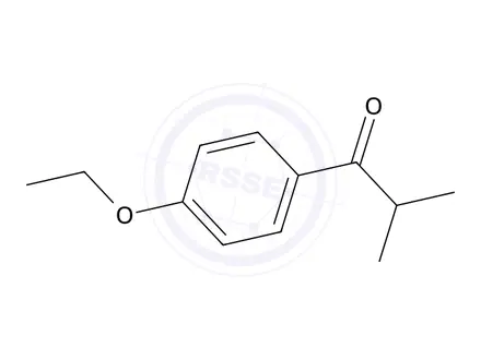 Chemical structure of 1-(4-Ethoxyphenyl)-2-methylpropan-1-one