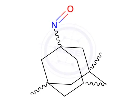 Chemical structure of (1R,3S,5r,7r)-1,3-Dimethyl-5-nitrosoadamantane