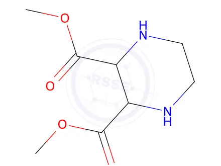Chemical structure of Dimethyl piperazine-2,3-dicarboxylate