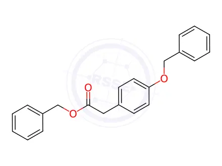 Chemical structure of Benzyl 2-(4-(Benzyloxy)phenyl)acetate