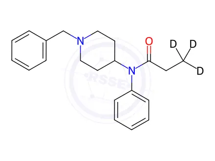 Chemical structure of Benzyl Fentanyl-d3