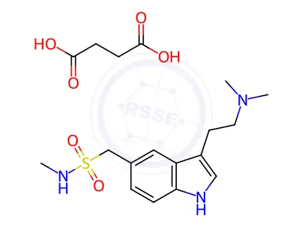 Chemical structure of Sumatriptan Succinate