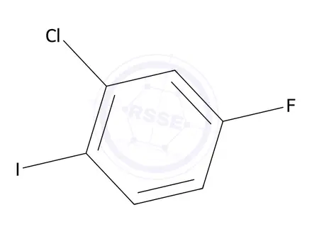 Chemical structure of 2-Chloro-4-fluoro-1-iodobenzene
