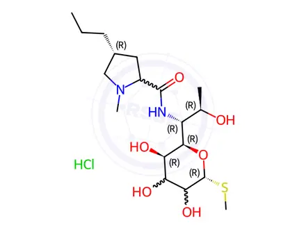 Chemical structure of Lincomycin EP Impurity D Hydrochloride