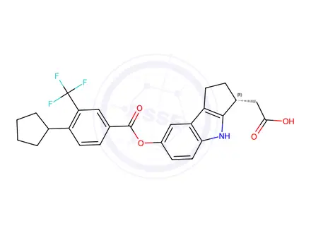 Chemical structure of Etrasimod impurity 19