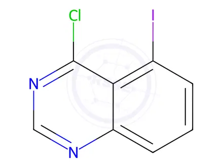 Chemical structure of 4-Chloro-5-iodoquinazoline