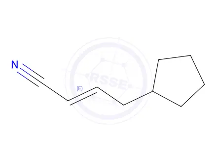Chemical structure of Ruxolitinib Impurity 240