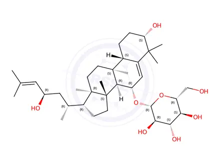Chemical structure of Balsaminoside C