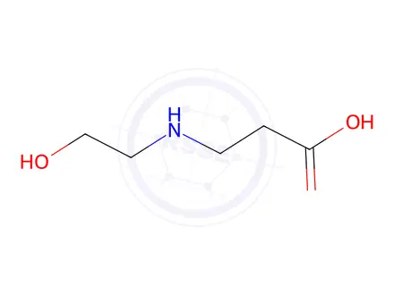 Chemical structure of 3-[(2-Hydroxyethyl)amino]propanoic Acid