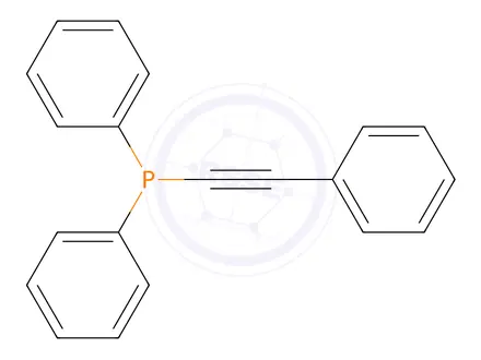 Chemical structure of Diphenyl(phenylethynyl)phosphine