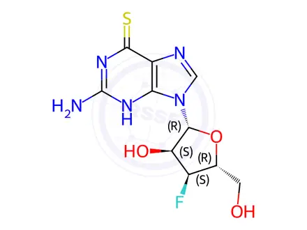 Chemical structure of Ateganosine Impurity 84