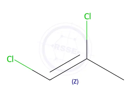 Chemical structure of (Z)-1,2-Dichloroprop-1-Ene