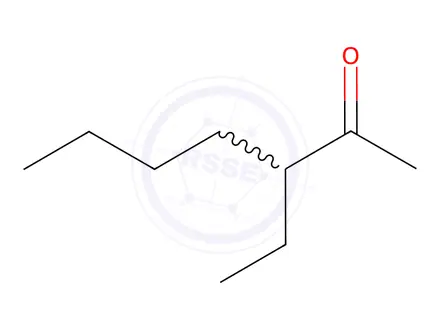 Chemical structure of 3-ethylheptan-2-one