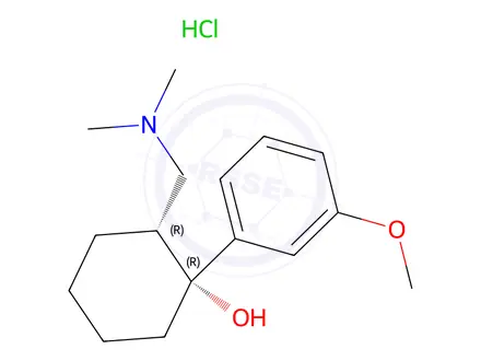 Chemical structure of (+)-Tramadol Hydrochloride