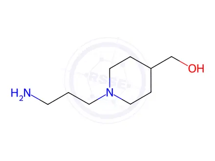 Chemical structure of (1-(3-Aminopropyl)piperidin-4-yl)methanol