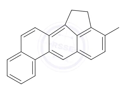 Chemical structure of 3-Methylcholanthrene