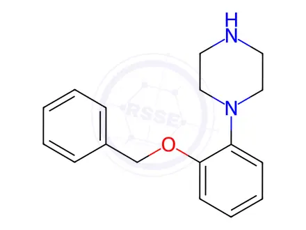 Chemical structure of 1-(2-(Benzyloxy)phenyl)piperazine
