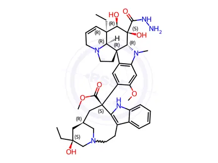 Chemical structure of Vinblastine Sulfate Impurity 2