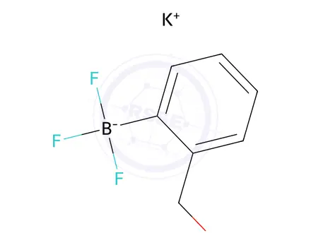 Chemical structure of Potassium 2-(Hydroxymethyl)phenyltrifluoroborate