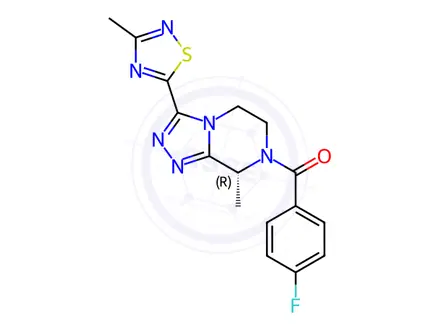 Chemical structure of Fezolinetant