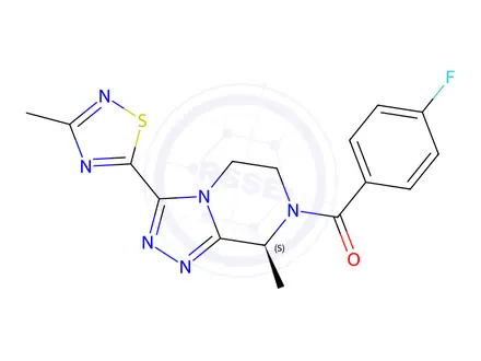 Chemical structure of (S)-Fezolinetant