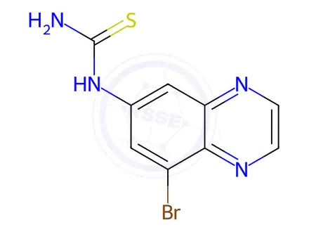 Chemical structure of Brimonidine Tartrate Impurity 28