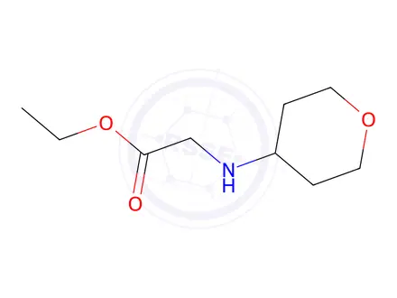 Chemical structure of Ethyl (tetrahydro-2h-pyran-4-yl)glycinate