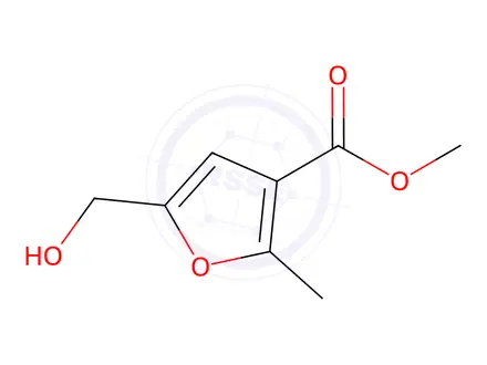 Chemical structure of Methyl 5-(hydroxymethyl)-2-methylfuran-3-carboxylate