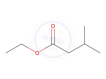 Chemical structure of ETHYL ISOVALERATE