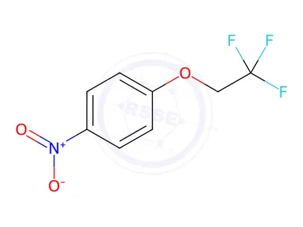 Chemical structure of 1-Nitro-4-(2,2,2-trifluoroethoxy)benzene