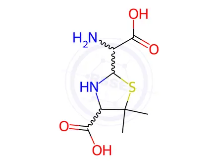 Chemical structure of Penicillin Impurity 14