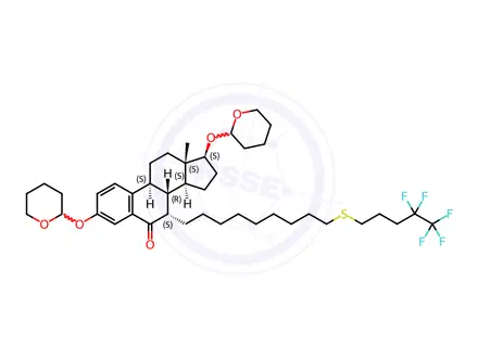 Chemical structure of Fulvestrant Impurity 115