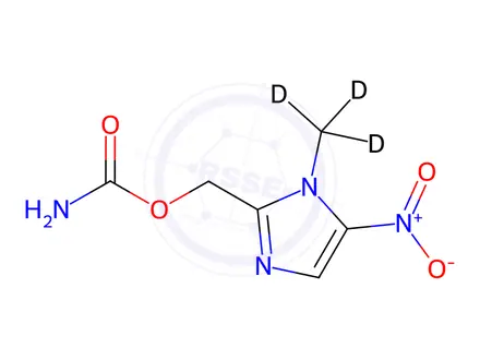 Chemical structure of Ronidazole-D3