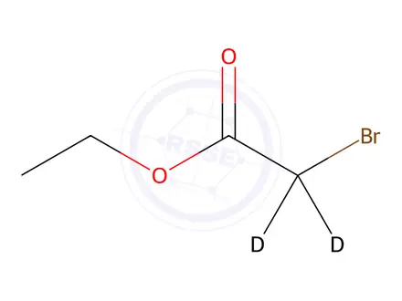 Chemical structure of Ethyl bromoacetate-D2