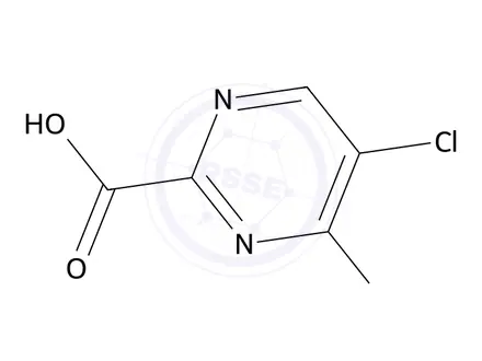 Chemical structure of 4,5-Dichloropyrimidine-2-carboxylic acid