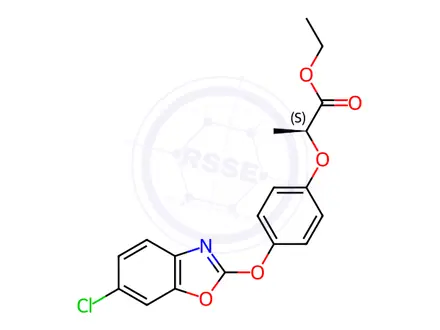 Chemical structure of Fenoxaprop-ethyl Impurity 6