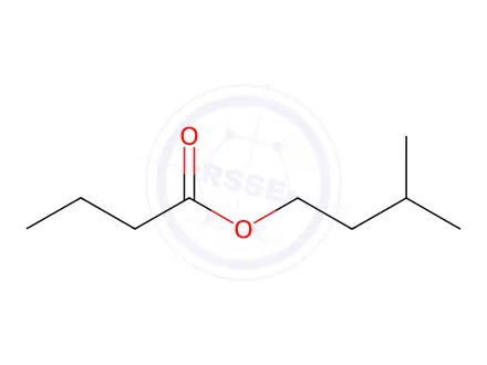 Chemical structure of ISOAMYL BUTYRATE