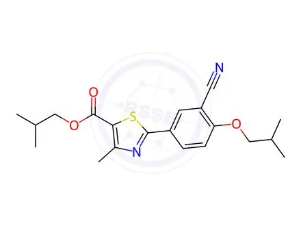 Chemical structure of Febuxostat Impurity 248
