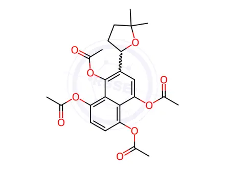 Chemical structure of Alkannin Impurity 5