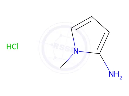 Chemical structure of N-Methyl-1H-pyrrol-2-amine Hydrochloride
